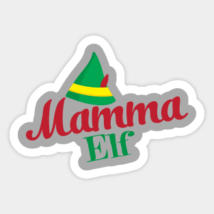 Mamma Elf Sticker